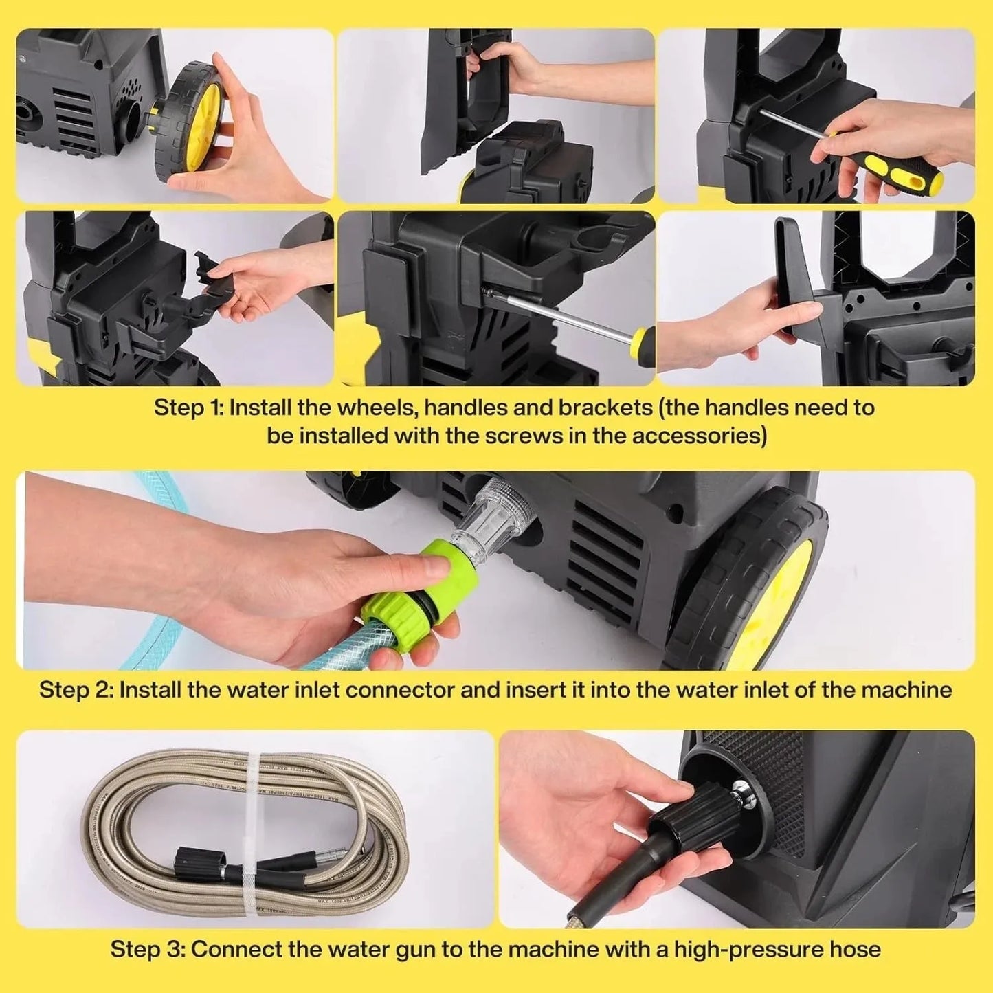 AquaBlast Pro 160 – Heavy-Duty Electric Pressure Washer