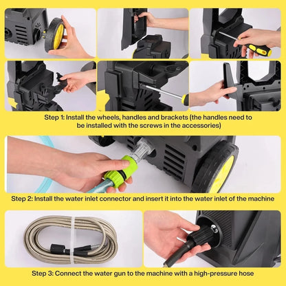 AquaBlast Pro 160 – Heavy-Duty Electric Pressure Washer