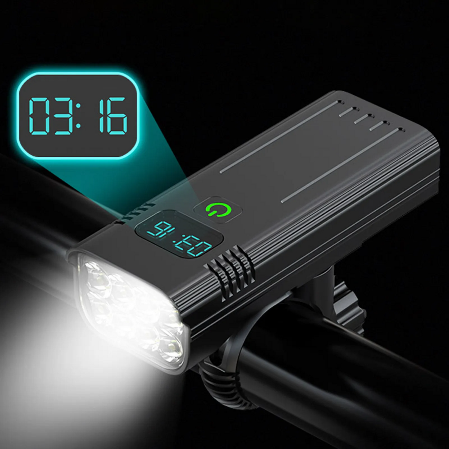 NovaBeam 3600 Lumen Bike Light – Waterproof & Rechargeable