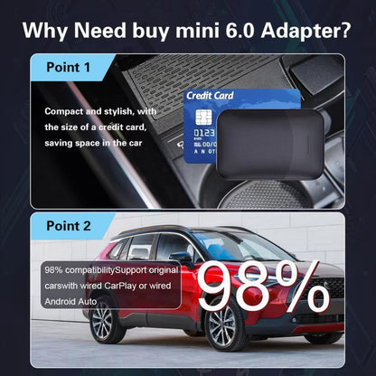 AirLink Sync Wireless CarPlay Adapter – Instant Plug-and-Play Connectivity for Any Car