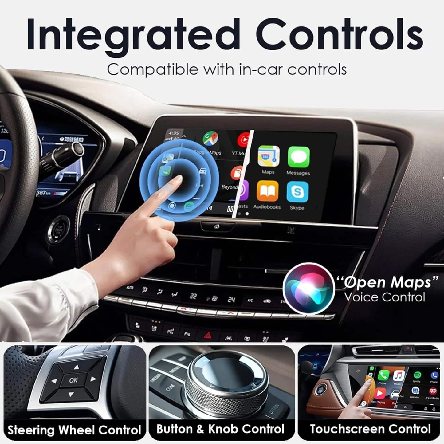AirLink Sync Wireless CarPlay Adapter – Instant Plug-and-Play Connectivity for Any Car