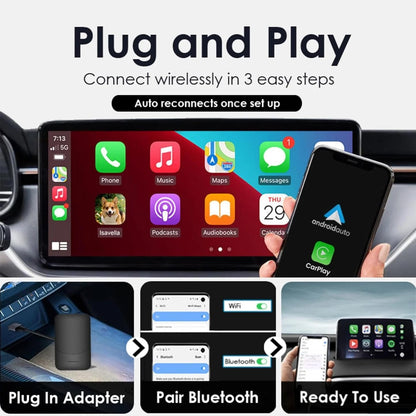 AirLink Sync Wireless CarPlay Adapter – Instant Plug-and-Play Connectivity for Any Car